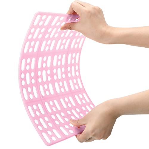 BBTO 24 Pieces Plastic Rabbit Cage Mat Durable Rabbit Feet Pad Small Animal Feet Pad Cage Resting Mat with a Convenient Connectors, Bunny Pads for Easy Cleaning for Bunny Rat Guinea Cats(Multicolor) - color: Multicolor
