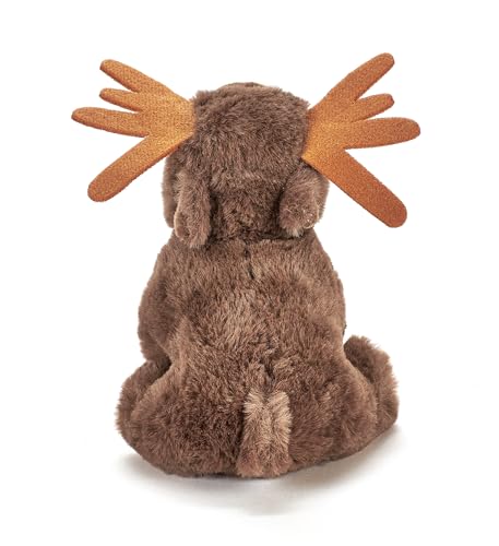 The Petting Zoo Moose Stuffed Animal Plushie, Gifts for Kids, Wild Onez Babiez Wildlife Animals, Moose Plush Toy 6 inches - color: Moose