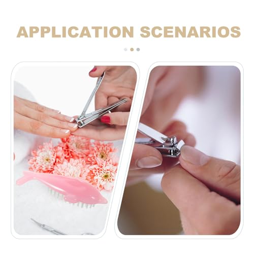 4pcs Manicure Tool Animal Shaped Nail Brush Multipurpose Nail Surface Powder Brush Random Color
