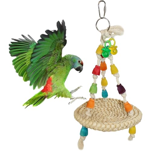 Jungle Canopy Toy Bundle - Colorful Interactive Climbing Forage Cage Accessory Toy Set - for Sugar Gliders, Rats, Ferrets, Hamsters, Squirrels, Parrots, Birds, Marmosets, Degus, Monkeys & Small Pets