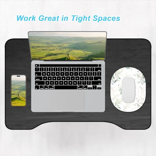 Rimilak Small Mouse Pad 6 x 8 Inch, Irregular Mini Mousepad, Boho Leaves | Non-Slip Rubber Base, Waterproof Compact Mouse Mat for Laptop Computer Wireless Mouse Keyboard Home Office Travel - color: Boho Leaves, size: 8L x 6W inches