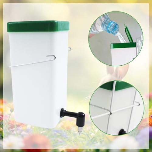 2Pack Rabbit Water Bottle for Cage, 32oz Small Animal Water Dispenser Water Bottle for Small Pet/Bunny/Ferret/Hamster/Guinea Pig/Rabbit/Chinchilla/Mouse/Rat/Gerbil (2)