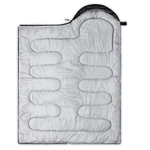 QOOMO Camping Sleeping Bags,3 Season Warm & Cool Weather,Lightweight,Waterproof Sleeping Bags for Adults & Kids,Traveling,and Outdoors,Camping Gear Equipment - color: Baseball 2