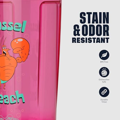 BlenderBottle SpongeBob ProSeries Tritan Shaker Bottle 28 oz, Mussel Beach - color: Mussel Beach, style: Spongebob