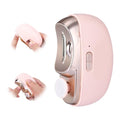 3 in 1 Electric Nail Clipper for Seniors, Baby Nail Trimmer Electric Automatic Trimmer, Safe Electric Toenail Clippers Nail File Tools for Adult, Manicure Kit Grinder with Polishing(Pink) - size: Pink