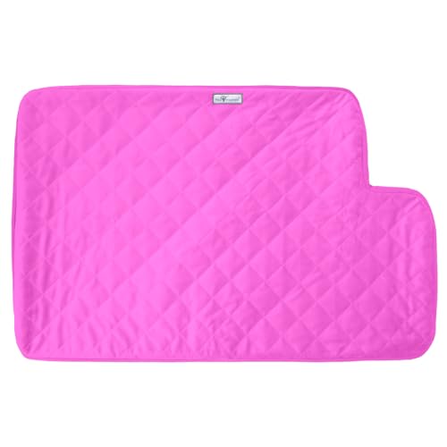 Paw Inspired Fitted Fleece Top Pan Liner for Critter Nation Cage, Pink | Tray Cover with Notch for Ferret Nation/Critter Nation Cage, For Ferrets, Rats, Chinchillas, Hedgehogs, Small Animals, Pets - color: Pink, size: Top Pan Liner