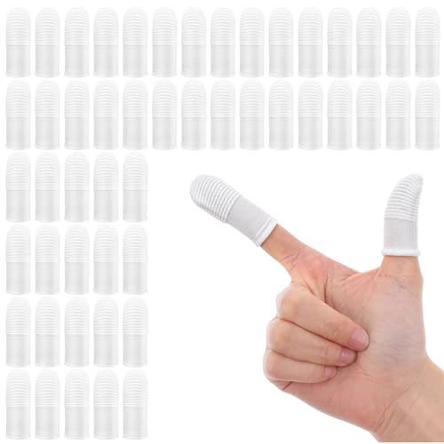 YUIANLB 20 Pcs Pet Dental Care Kit Finger Toothbrush Oral Cleaning Wipes Soft Washable Fabric Freshens Breath Reduces Plaque Tartar Complete Oral Hygiene Set for Puppies Kittens at Home