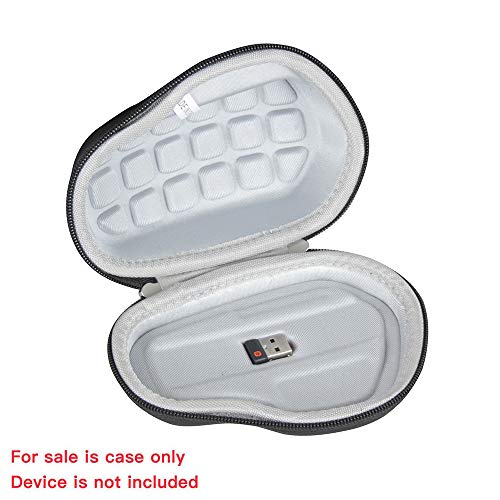 Hermitshell Hard Travel Case for Logitech MX Master 4 / MX Master 3 /MX Master 3S Advanced Wireless Mouse-2.0 Upgrade Version No Shake (Black) - color: Black