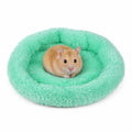 Small Hamster Beds with Plush, 5.51Inch Warm Guinea Pig Beds | Tiny Pet Hideout for Small Dwarf Rabbits Hedgehog Squirrel Ferret