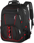 Travel Laptop Backpack,Extra Large 18.4 inch Gaming Laptop Backpacks,Big Capacity TSA Friendly RFID Anti Theft Pocket College unisex Heavy Duty Computer bag - color: Red