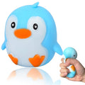 Penguin Squishy Toys Animal Stress Balls for Adults, Dough Squeeze Ball, Fidget Toys, Squishy Ball for Boys, Girls Gifts - Squeeze Toys for Kids Party Favors and Decorations, Ideal for Autism, ADHD - style: Penguin