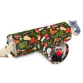 3 Way Washable Rabbit Hideout Toys, Guinea Pig Tunnels & Tubes | Foldable Small Pet Tunnels and Tubes for Ferret Hamster Chinchilla Hedgehog Hiding & Resting, Playing & Exploring, Mushroom - color: Mushroom