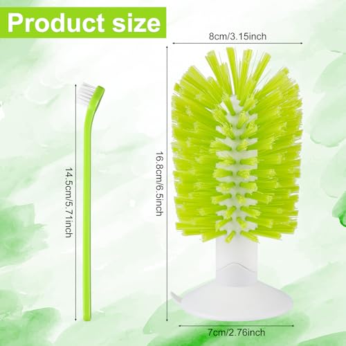 2pcs Turtle Brush, Turtle Shell Brush with Suction Cup Turtle Shell Scratcher Tortoise Shell Cleaning Brushes Turtle Exfoliate Brush Turtle Scrub Brush Aquatic Tortoise Tank Supplies