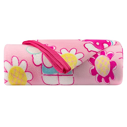 Franco Kids Bedding Super Soft Plush Throw Blanket, 62 in x 90 in, Hello Kitty (Pack of 6) - color: Hello Kitty, size: 62 in x 90 in (Pack of 6)