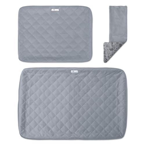 Paw Inspired Fitted Fleece Liner Set for Critter Nation 1-Story Cage, Gray | Single Unit Combo Pack for Ferret Nation/Critter Nation Cage, For Ferrets, Rats, Chinchillas, Hedgehogs, Small Animals, Pets - color: Gray, size: Single Unit Combo