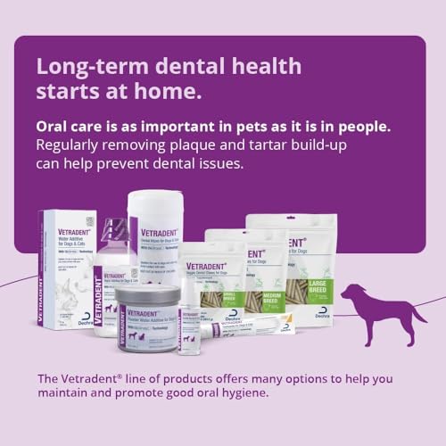 Vetradent® Veggie Dental Chews for Medium Dogs - size: 0.67 Ounce (Pack of 30)