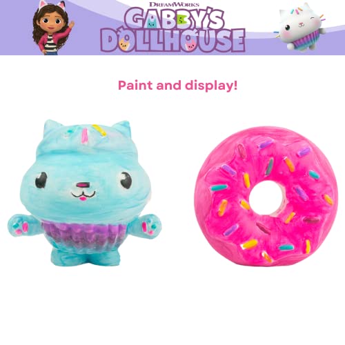 Innovative Designs Gabby’s Dollhouse DIY Paint Your Own Figurines Arts and Crafts Set for Girls - style: Gabbys Dollhouse