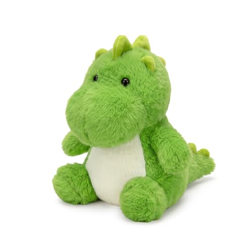 Ditucu Palm-Sized Dinosaur Stuffed Animals Cute Soft Mini Dino Plush Doll Small Plushies Toys Gifts for Kids Green 6 inch - style: Dinosaur A