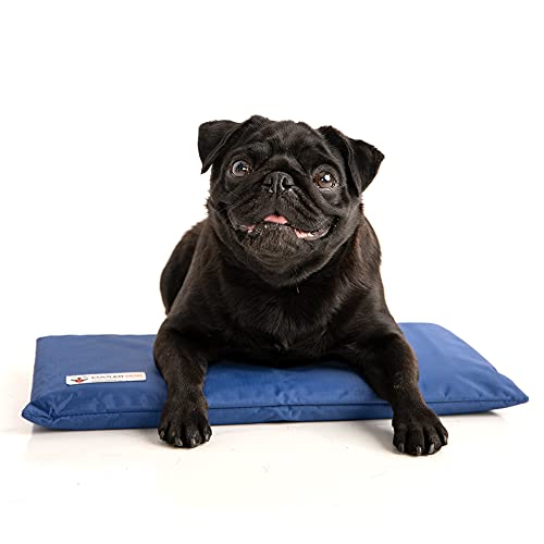 Hydro Cooling Mini Mat for Dogs – Dog Cooling Mat & Cooling Pad for Hot Weather – Triple Layer Ice & Water Cooling System (18" x 10.5") - size: Mini