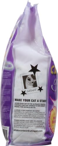Ultra Pet Clumping Crystal Cat Litter, White Crystals with Multicolor Crystals, 5 Lbs (Pack of 2) - size: 5 Pounds (Pack of 2)