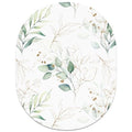 Rimilak Small Mouse Pad 6 x 8 Inch, Irregular Mini Mousepad, Boho Leaves | Non-Slip Rubber Base, Waterproof Compact Mouse Mat for Laptop Computer Wireless Mouse Keyboard Home Office Travel - color: Boho Leaves, size: 8L x 6W inches