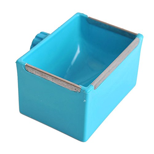 Bird Food Feeding Dish Water Seed Feeder Bowl for Parrot Budgies Parakeet Cockatiels Conure Lovebirds Finch Pigeons African Greys Poultry Chinchilla Guinea Pig Rabbit Cage