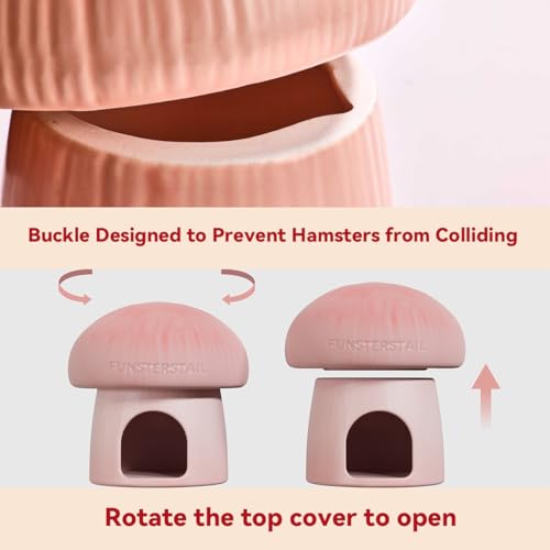 Ceramic Hamster Habitat Hideout