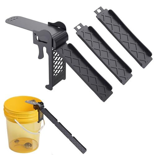 Walk The Plank Mouse Trap for 5 Gallon Bucket, Auto Reset 1 Pack | Continuous multi-catch system with instant auto-reset plank, high sensitivity trigger, fits standard 5-gallon buckets easily - style: 1 Pack
