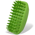 Pet Rubber Bath Brush for Dogs & Cats, Soft TPR Bath Curry Brush with Massage Design for Long and Short Hair Pets
