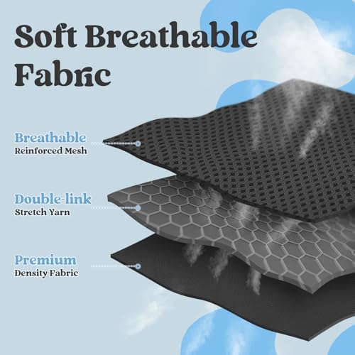 rabbitgoo Dog Harness Small Sized and Leash Set, Step in Soft Vest | Breathable Mesh, Easy Wear with Hook & Loop, Light and Reflective for Walking, Multi-colored, Black & Blue, XXS - color: Black & Blue, size: XXS (Chest: 12.4"-14.2")