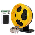 Silent Runner Wheel - 9" Regular - Exercise Wheel (Yellow) - color: Yellow