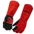 vclpower Animal Handling Gloves Size XL Fit for Men & Large Hands Bite Proof Double Leather Reinforced Padding Dog,Cat Scratch,Bird Handling Falconry Gloves Grabbing Reptile Squirrel Snake Bite 16in | Size XL Fit for Men & Large Hands - size: XL