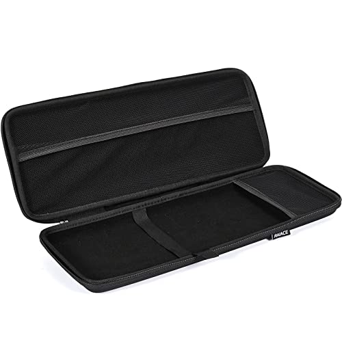 RAIACE Hard Storage Case Compatible with Logitech MX Keys Mini Mechanical Wireless Illuminated Performance Keyboard. (Case Only) - Black