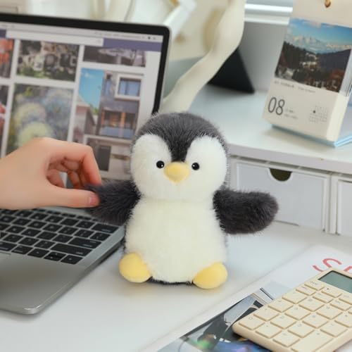 PEACH CAT Penguin Stuffed Animal Cute Plushies Small Plush Toys Gifts for Kids - style: Penguin