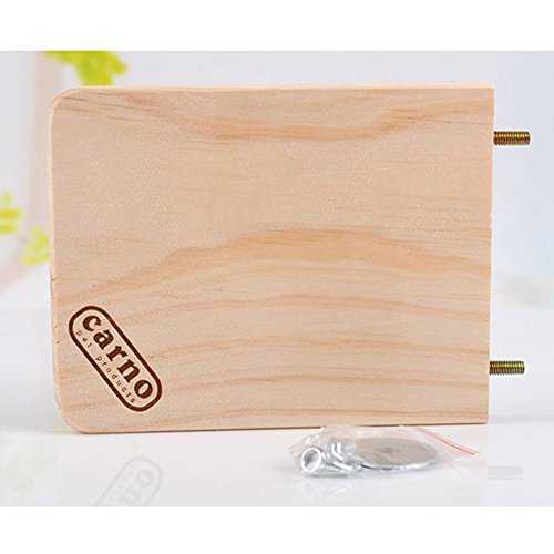 Hypeety Parrot Bird Wooden Platform Perch Pet Dwarf Hamster Gerbil Rat Small Animal Sport Exercise Toy Pet Parrot Bird Cage Perches Square Toy