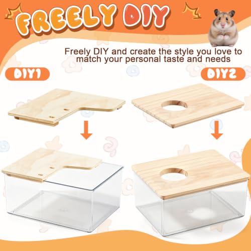 4 Pcs Hamster Cage Accessories Water Bottle Set,Fun Ladder - style: Fun Ladder
