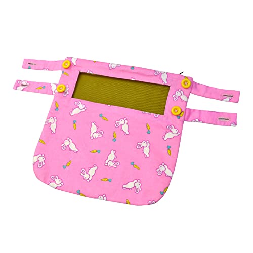 Sugar Glider Bra Pouch with Window Screen Bra Bonding Pouch for Gliders Ferret Rat Small Pets Large Design