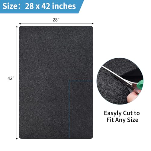 Kennel Pad Dog Crate Mat Liner, 42" x 28" - 1 Pack | Waterproof, Non-Slip, Washable Puppy Pee Pad for Kennel Training - Under Pet Cage to Protect Floors, Thin Cut to Fit Design - size: 28" x 42" - 1 Pack