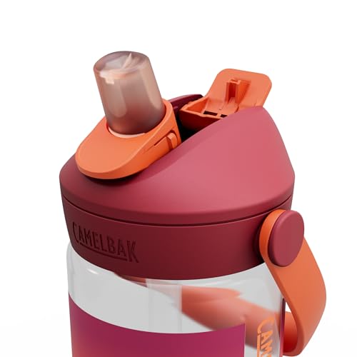 CamelBak Thrive Flip Straw Kids Bite Valve Water Bottle 14oz, Purple Haze - color: Purple Haze