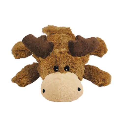 KONG Cozie Plush Dog Toy with Squeaker (Marvin The Moose, X Large) - size: X-Large (Pack of 1), style: Marvin the Moose