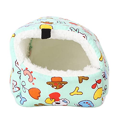 Zerodis Pet Hanging Hammock Pet Cage Cotton Hamster Bed Soft Pet Hanging Hammock for Small Pet Animals Guinea Pig Hamsters Sleeping - size: 8*8