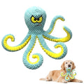 MAXBECK Interactive Octopus Dog Toy, Plush Dog Toy with Crinkle Paper & Squeaker, Tug of War Dog Toy for Small Medium Large Dogs, Soft Dog Chew Toy for Indoor Play, Puppy Training (H-Octopus-Green) - color: H-Octopus-Green