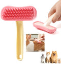 Bunny Brush for Grooming, Rabbit Brush Soft Silicone Small Animal Brushes, Removes Loose Fur for Rabbits, Chinchillas, Kittens & Puppies During Shedding Season or Bath Time