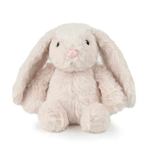 Best Pet Supplies Bunny Buddy Squeaky Plush Dog Toy - Beige, Small | Soft Plush, Squeaks & Crinkles, Perfect for Moderate Chewers, Toss & Fetch Play, Stress & Anxiety Reliever, Ideal Gift Toy - color: Bunny (Beige), size: Small