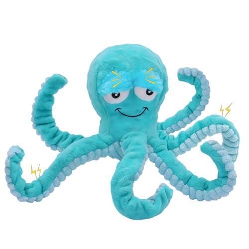 Squeaky Octopus Dog Toys，Interactive Plush Toys for Large Medium Pets - style: Octopus dog toys