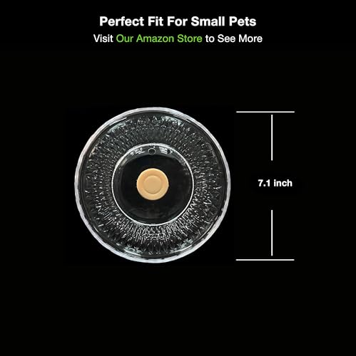 GuineaLoft™ Silent Hamster Wheel - 7.1 inch (18cm) for Hamsters, Mice, Gerbils & Small Animals - size: 7.1 inch