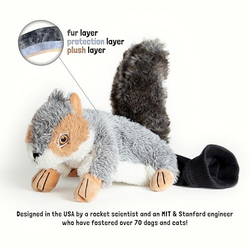 Milunova Pupr Pals Dog Toy Puppet with Tough Padding for Safe Interactive Play, Protection to Stop Puppy Biting Hands; for Boredom-Busting Training and Exercise - style: Nutjob
