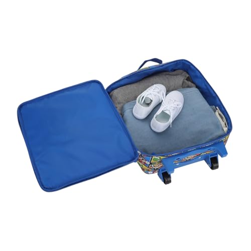 Super Mario Bros Group Shot & All-Over Character Print 14" Pilot Case Set - color: Super Mario Bros Group Shot