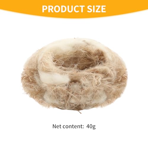 Balana 40g Building Mat Pigeon Natural Mixing Bird Nesting Material Cushion Cage Liner, Bird Nest Nesting Liners Great for Nest Building and Hideouts