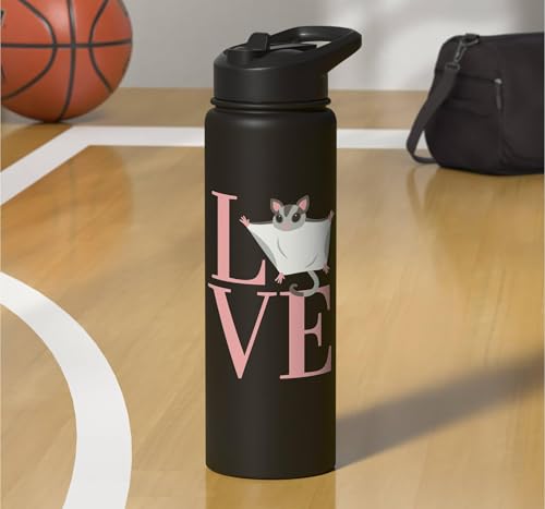 Sugar Glider for boys and girls who LOVE Sugar Gliders Stainless Steel Insulated Water Bottle